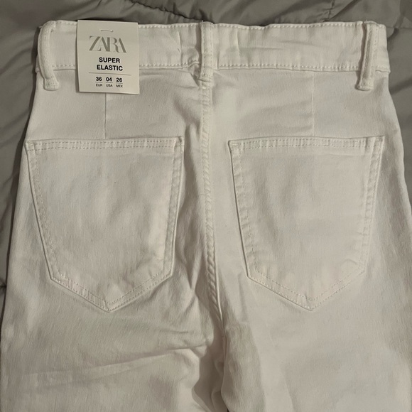 Whit elastic zara jeans - Picture 4 of 4